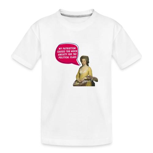 Elizabeth Powell Patriotic Design - Toddler Premium Organic T-Shirt