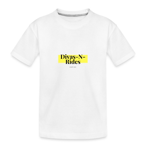 DNRyellow white01 - Toddler Premium Organic T-Shirt