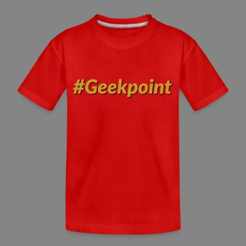 #Geekpoint - Toddler Premium Organic T-Shirt