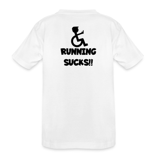 Running sucks for wheelchair users - Toddler Premium Organic T-Shirt
