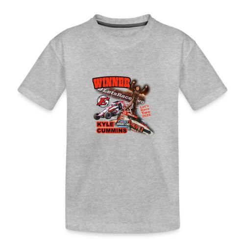 Kyle Cummins #LetsRaceTwo Winner - Toddler Premium Organic T-Shirt
