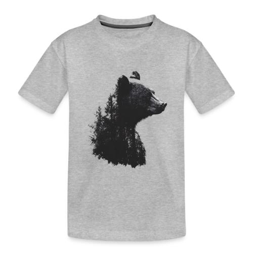 Forest Within the Bear - Toddler Premium Organic T-Shirt