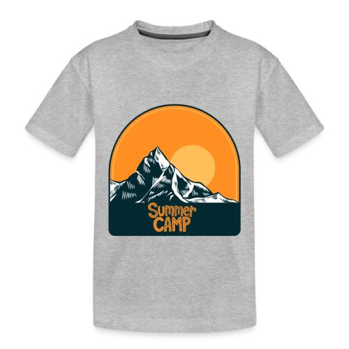 Adventure Summer Camp - Toddler Premium Organic T-Shirt
