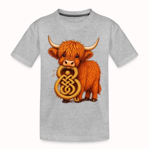heelan coo - Toddler Premium Organic T-Shirt