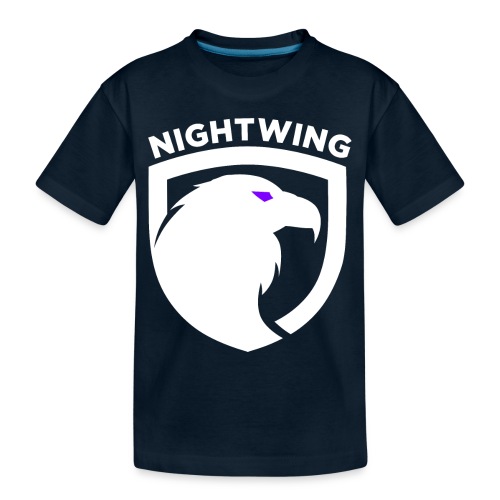 Nightwing White Crest - Toddler Premium Organic T-Shirt