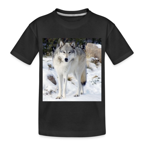 Canis lupus occidentalis - Toddler Premium Organic T-Shirt