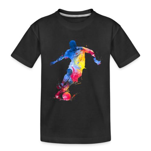 Soccer: Splash Kick - Toddler Premium Organic T-Shirt