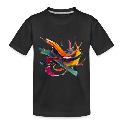 Colorful Waves - Toddler Premium Organic T-Shirt