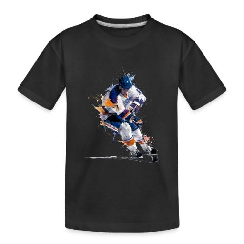 Hockey: Icy Streaks - Toddler Premium Organic T-Shirt