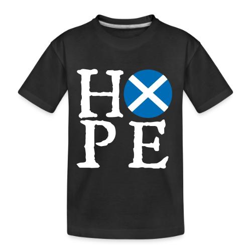 Light HOPE St A Cross - Toddler Premium Organic T-Shirt