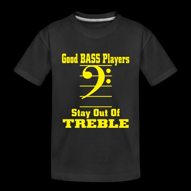 bass players stay out of treble