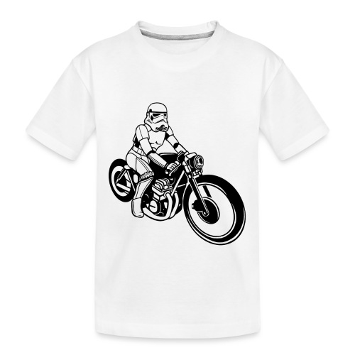Stormtrooper Motorcycle - Toddler Premium Organic T-Shirt
