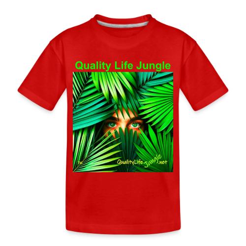 Quality Life Jungle: The Darker Side - Toddler Premium Organic T-Shirt