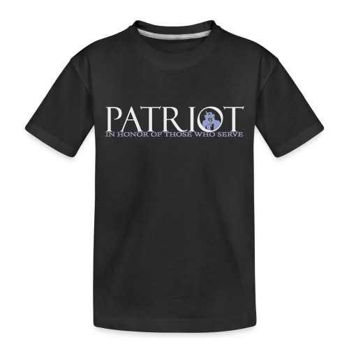 PATRIOT-SAM-USA-LOGO-REVERSE - Toddler Premium Organic T-Shirt