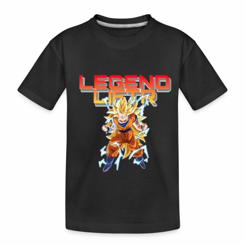 Saiyan Legend Liftr - Toddler Premium Organic T-Shirt
