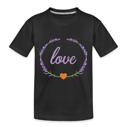 Lavender Love - Toddler Premium Organic T-Shirt