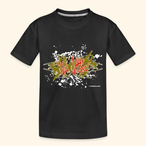 Jiu Jitsu 005 Graffiti wb TC - Toddler Premium Organic T-Shirt