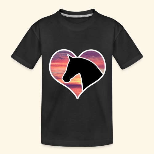 Horse in Heart - Toddler Premium Organic T-Shirt