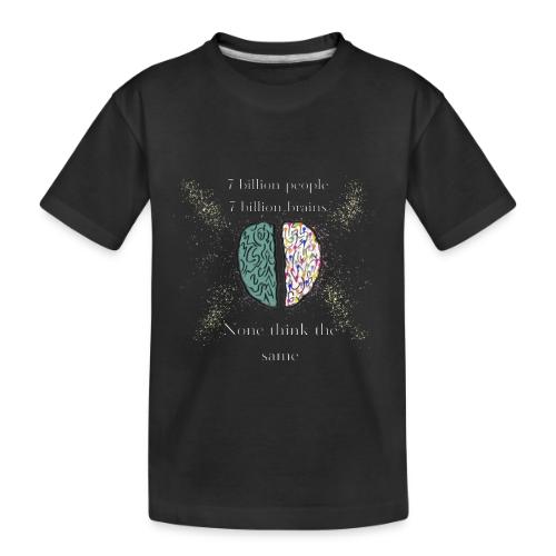 People brains - Toddler Premium Organic T-Shirt