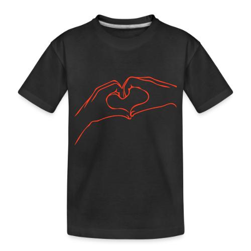 Tender kiss - Toddler Premium Organic T-Shirt