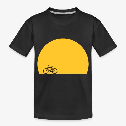 Sundown Bicycle - Toddler Premium Organic T-Shirt