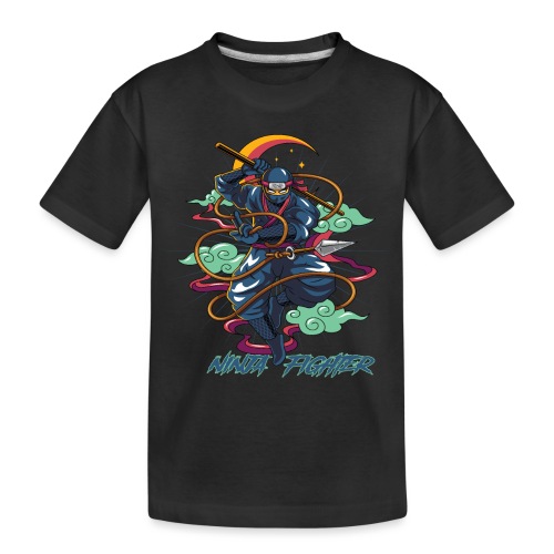 Ninja Fighter - Toddler Premium Organic T-Shirt
