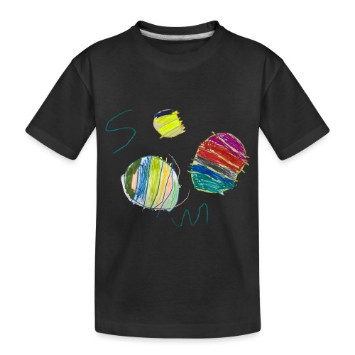 Three basketballs. - Toddler Premium Organic T-Shirt