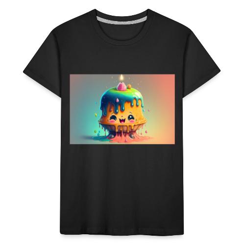 Cake Caricature - January 1st Psychedelic Desserts - Toddler Premium Organic T-Shirt