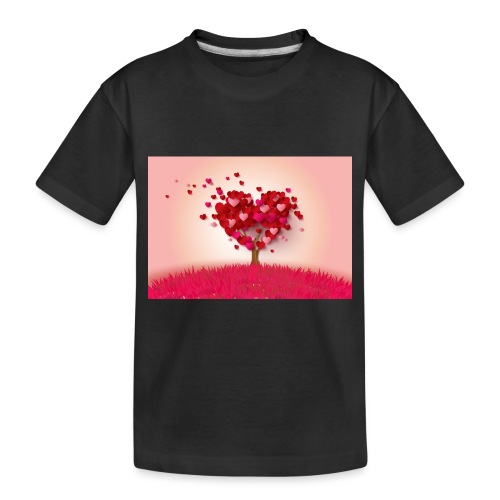 Heart Love Tree - Toddler Premium Organic T-Shirt