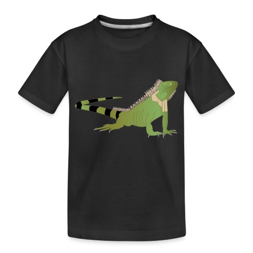 Wildlife gifts, lizards, green iguana - Toddler Premium Organic T-Shirt