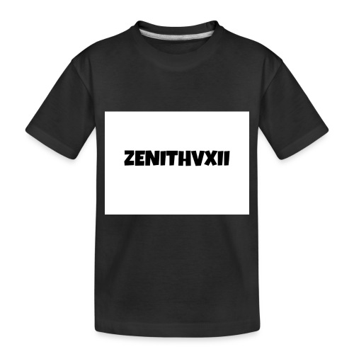 Premium ZENITHVXII LOGO DESIGN - Toddler Premium Organic T-Shirt