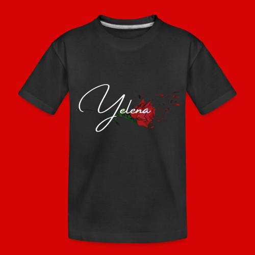 Yelena Logo 2 - Toddler Premium Organic T-Shirt