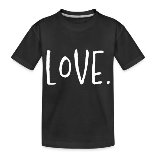 Smoon City_Love Thin White2 - Toddler Premium Organic T-Shirt