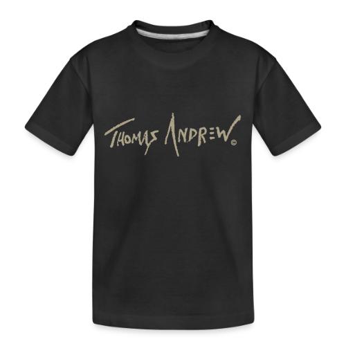 Thomas Andrew Signature_d - Toddler Premium Organic T-Shirt