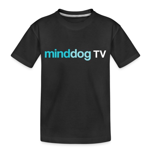 minddogTV logo simplistic - Toddler Premium Organic T-Shirt