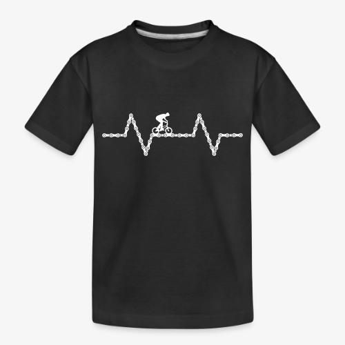bmx bike heartbeat - Toddler Premium Organic T-Shirt