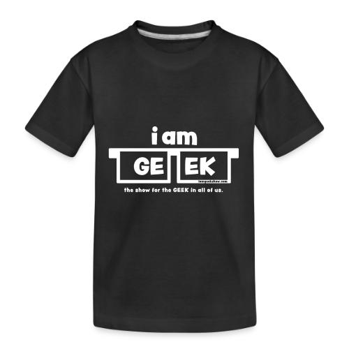 iamGEEK classic White - Toddler Premium Organic T-Shirt