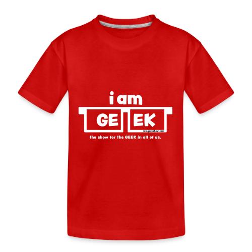 iamGEEK classic White - Toddler Premium Organic T-Shirt