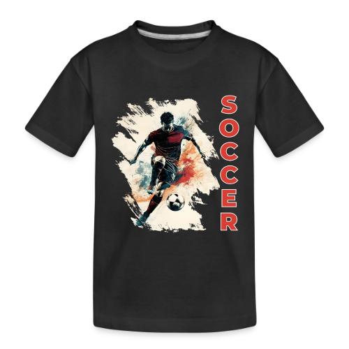 Soccer Blaze - Toddler Premium Organic T-Shirt