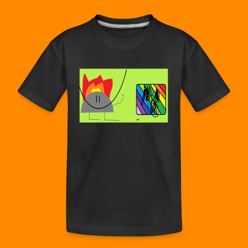 burn - Toddler Premium Organic T-Shirt