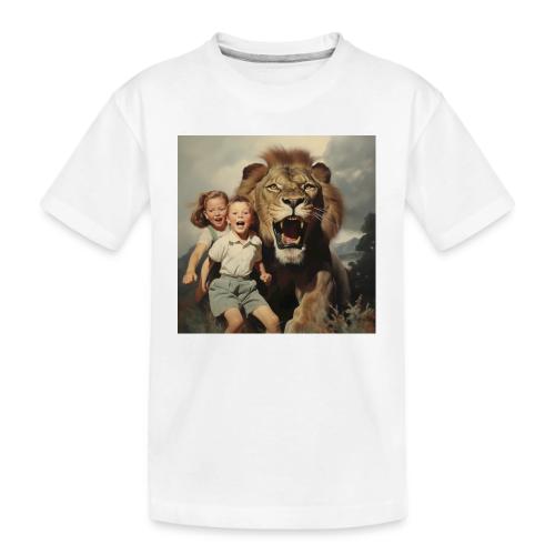 The Righteous Are Bold As A Lion - Toddler Premium Organic T-Shirt