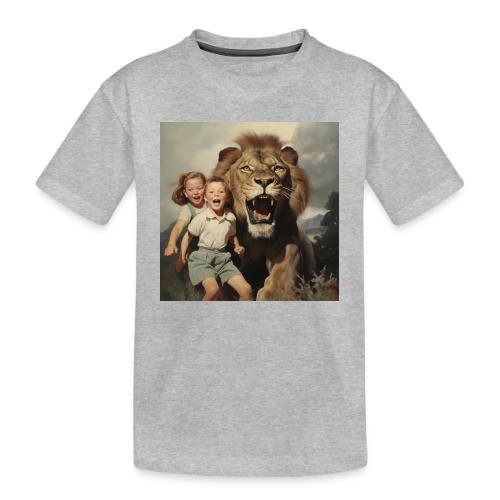 The Righteous Are Bold As A Lion - Toddler Premium Organic T-Shirt