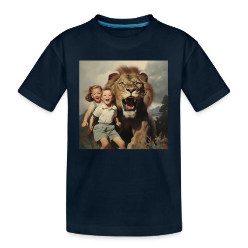 The Righteous Are Bold As A Lion - Toddler Premium Organic T-Shirt