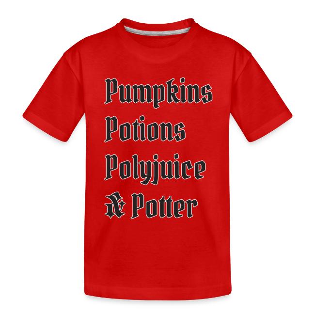 Pumpkins Potions Polyjuice & Potter