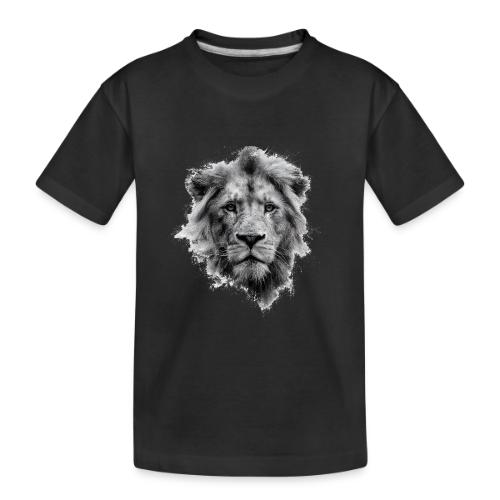 Lion: Monochrome King - Toddler Premium Organic T-Shirt