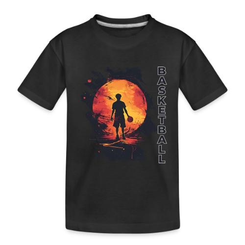 Basketball Blaze - Toddler Premium Organic T-Shirt