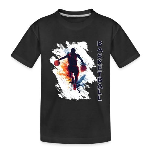 Basketball Hustle - Toddler Premium Organic T-Shirt