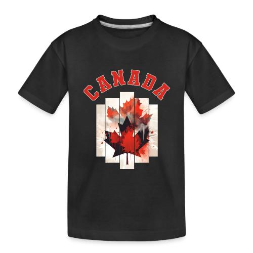 Heart of Canada Art - Toddler Premium Organic T-Shirt