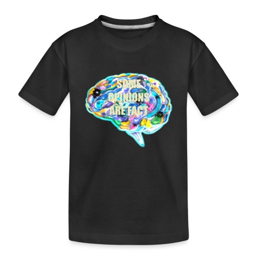 brain fact - Toddler Premium Organic T-Shirt