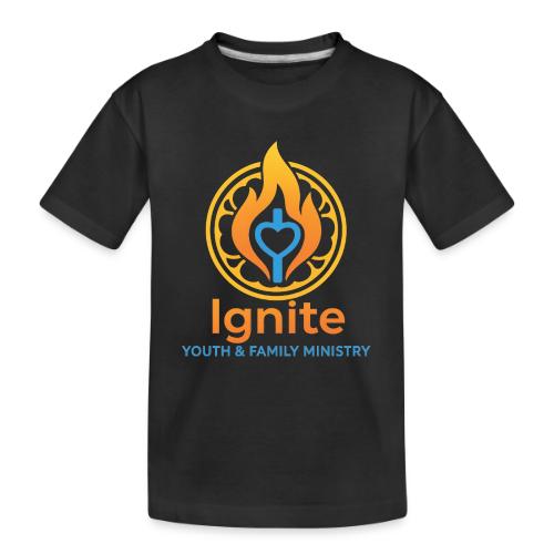 Ignite Youth and Family Logo - Toddler Premium Organic T-Shirt